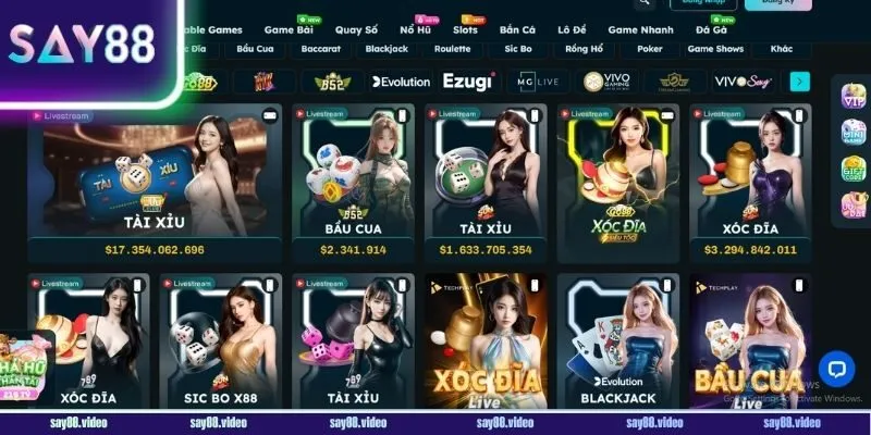 Casino trực tuyến hấp dẫn với dealer trực tiếp giao lưu.